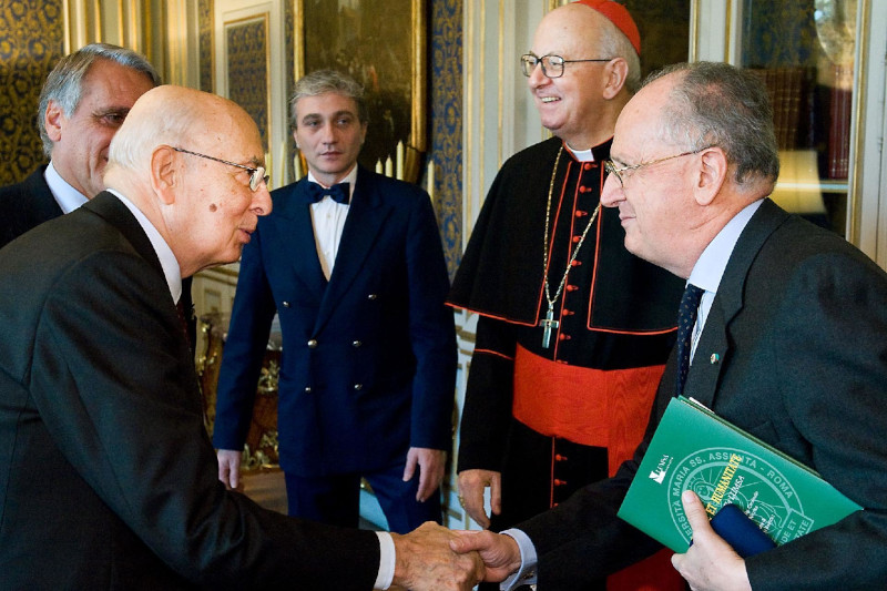 Giorgio Napolitano visto da vicino